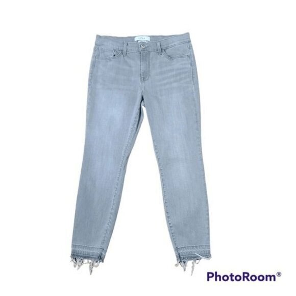 pistola Denim - Pistola Distressed Grey Skinny Ankle Jeans Style P8552-PET size 28